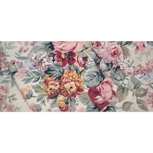 VTG Ralph Lauren Allison Twin Fitted Sheet USA Floral Cottagecore Shabby Chic